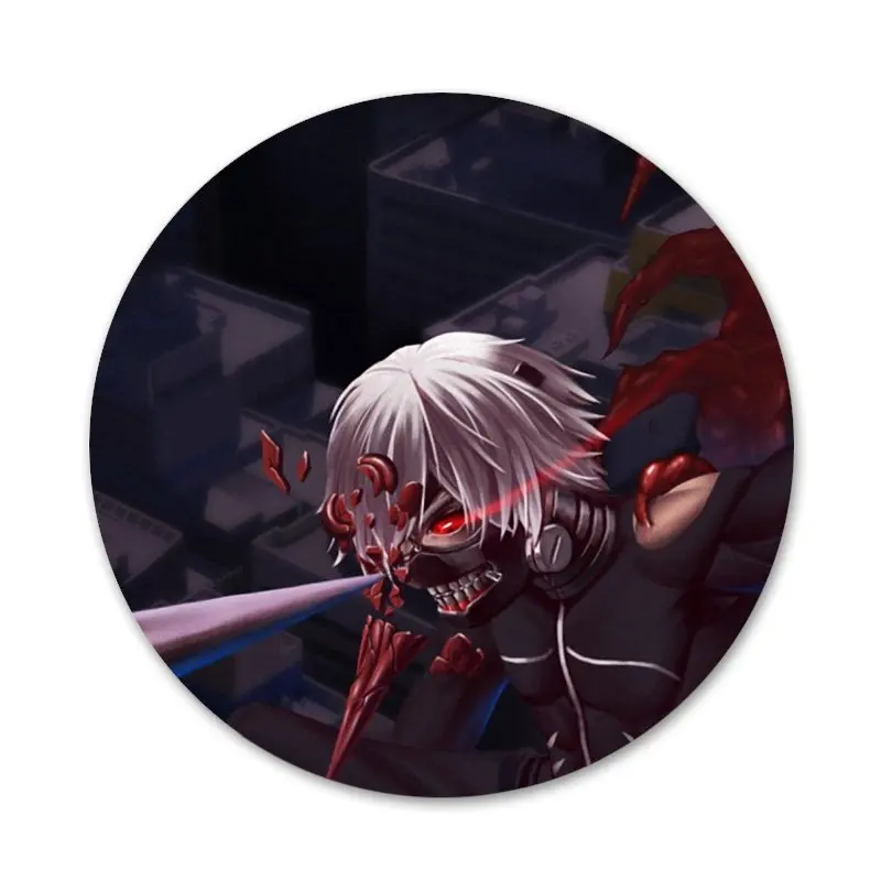 

Japanese anime Tokyo Ghoul Icons Pins Badge Decoration Brooches Metal Badges For Backpack Decoration