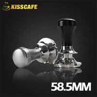 58 5mm 304 stainless steel coffee tamper leveler tool press type coffee powder hammer espresso distributor for barista tools
