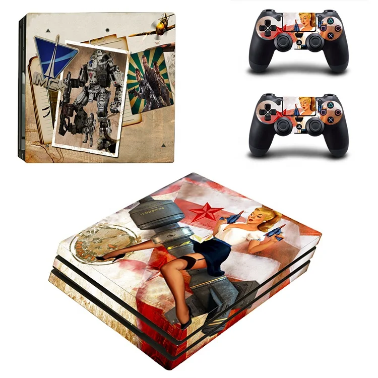 

Colorful PVC Skin Decal Stickers For PS4 PRO Console Controllers
