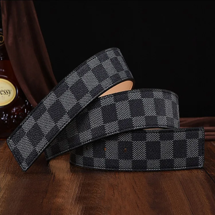 Гладкая пряжка для ремня ремень GUIKELL мужчин Молодежный Универсальный Пояс в