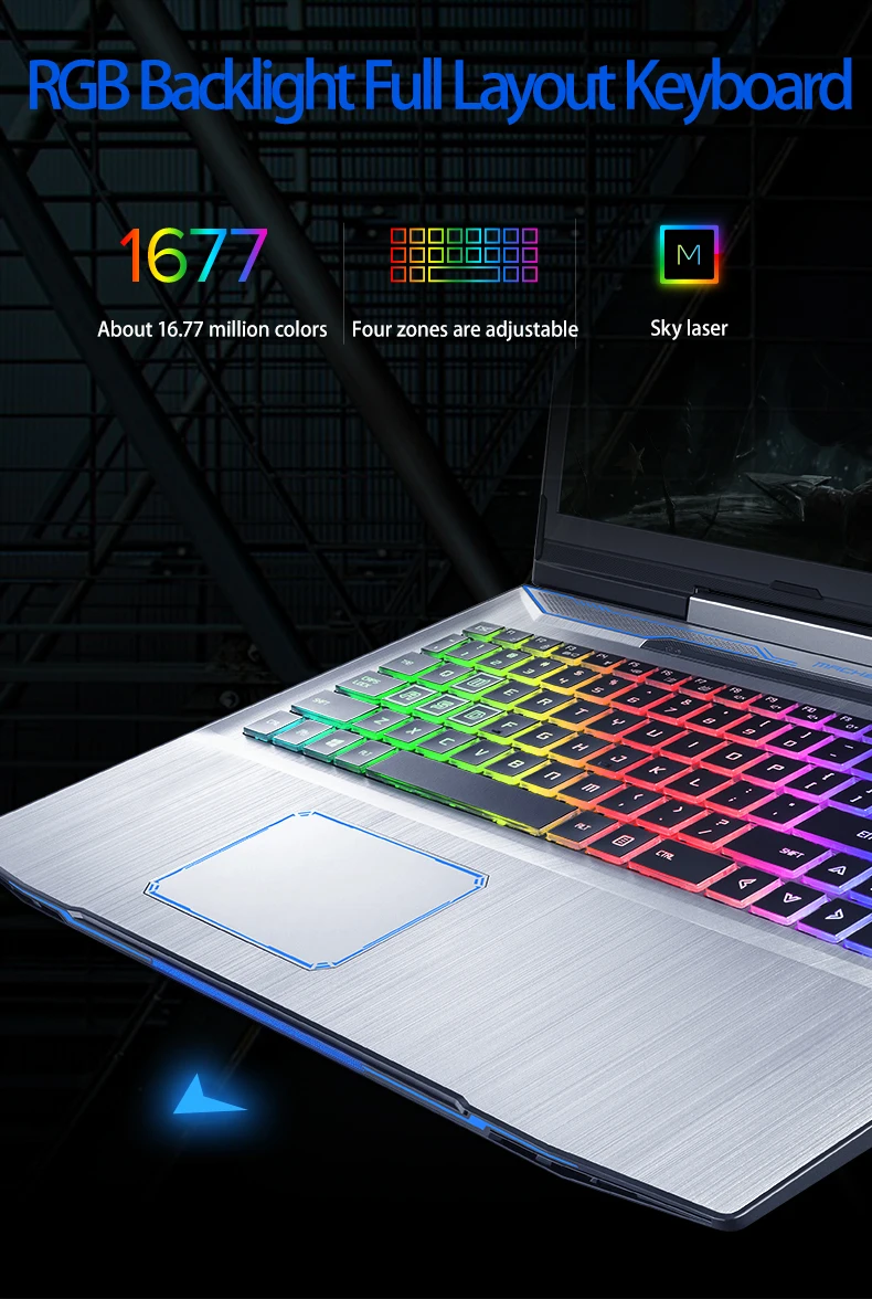 Игровой ноутбук Machenike T90-TB1 i7 144Hz(Intel i7-9750H+ GTX1650/8 GB ram/15,6 '') игровой ноутбук i7