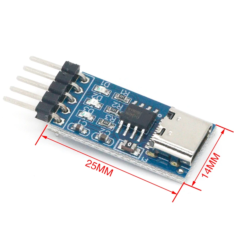 Модуль ch340n usb-c/TTL для последовательного порта Обновление MCU линия загрузки кисти |