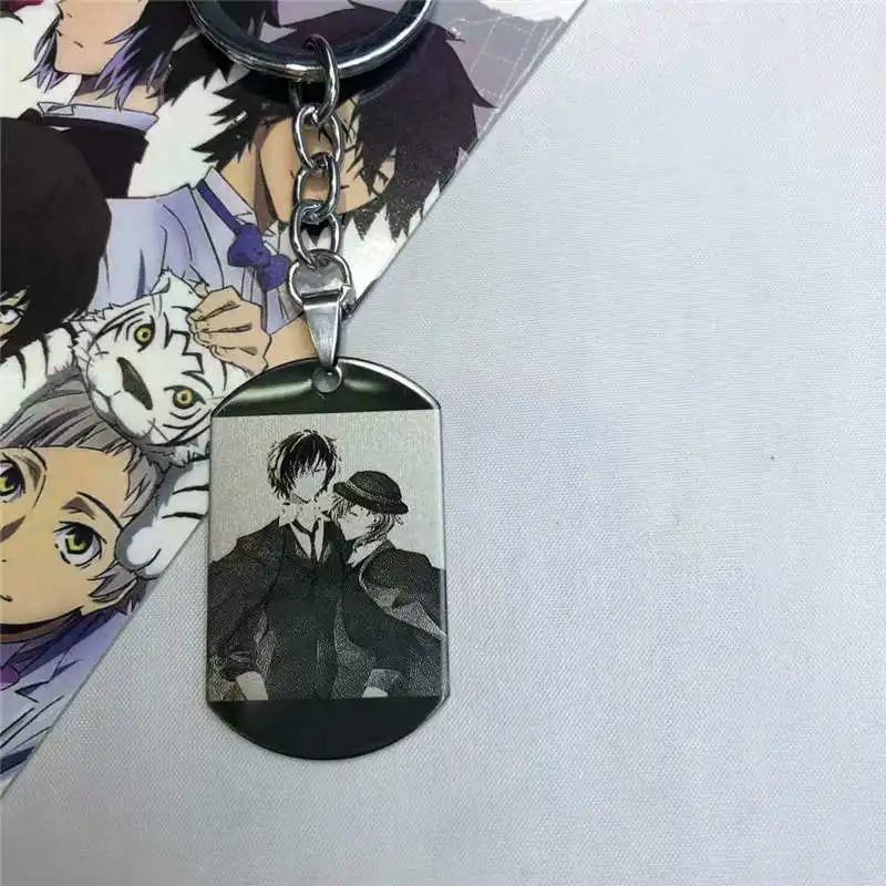 Оптовая продажа Аниме Godzilla периферии ожерелье набор колец нержавеющая сталь