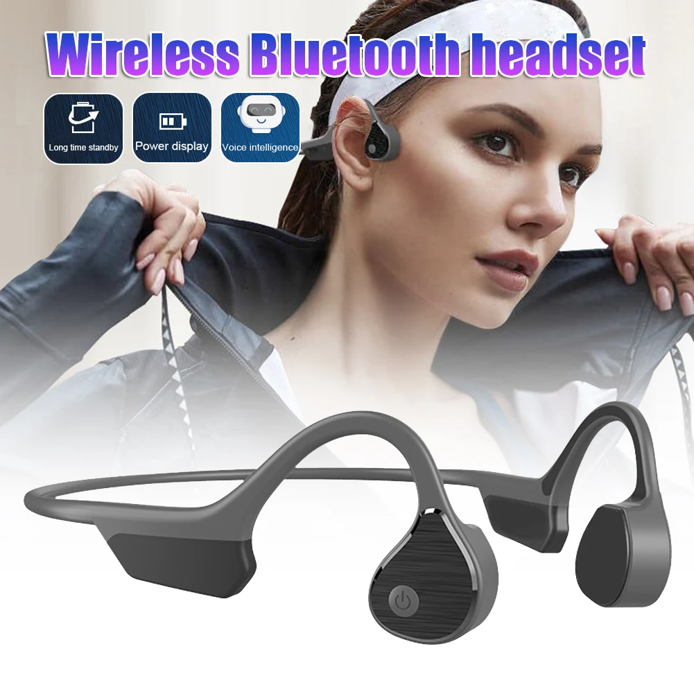 

Гарнитура костной проводимости, беспроводные наушники Bluetooth, спортивные наушники для бега GK99