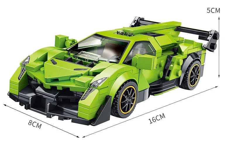 Гоночный конструктор фигурка суперспортивного автомобиля Пагани Huayra Lambor Veneno