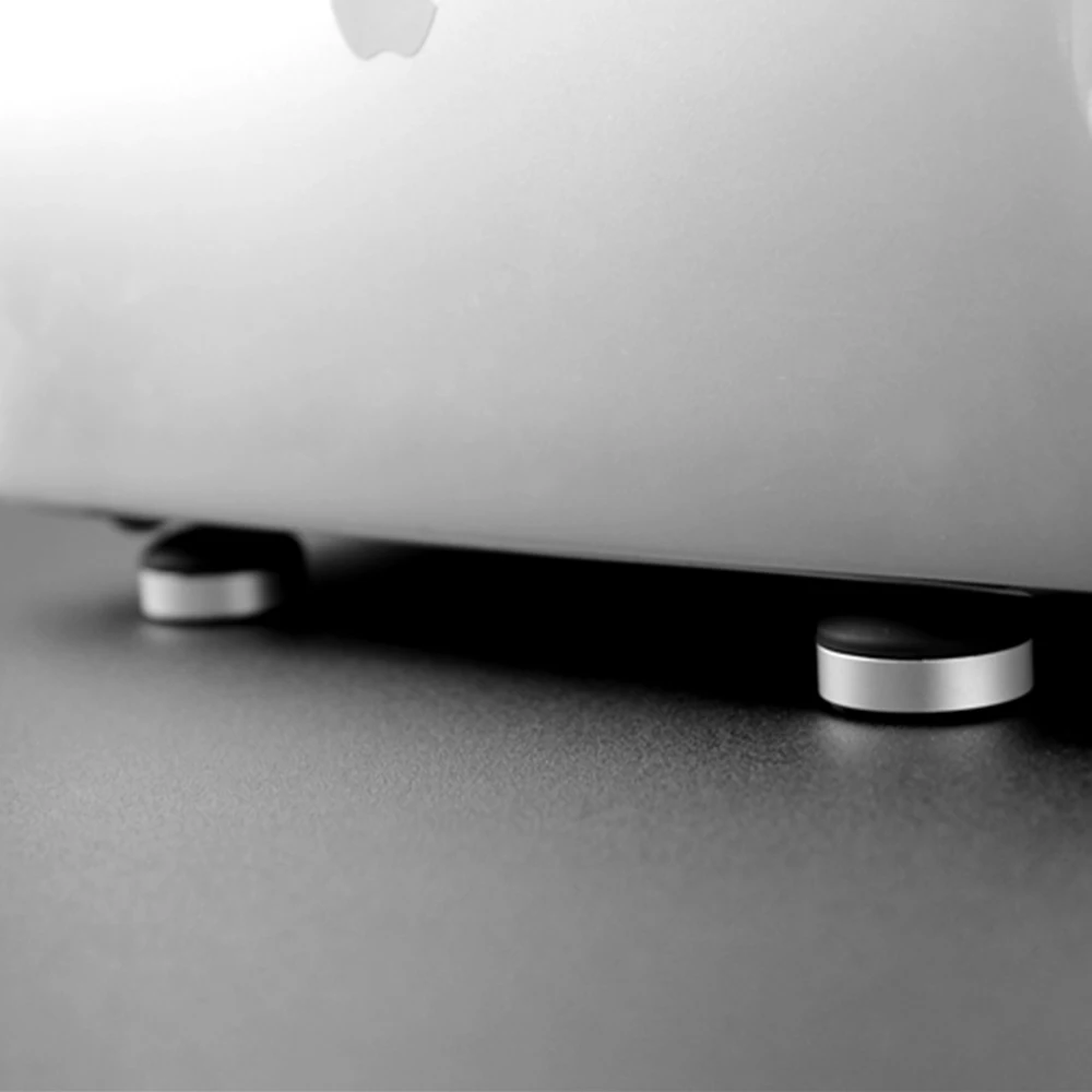 Портативный ноутбук из алюминиевого сплава подогреватель нескользящий стол для