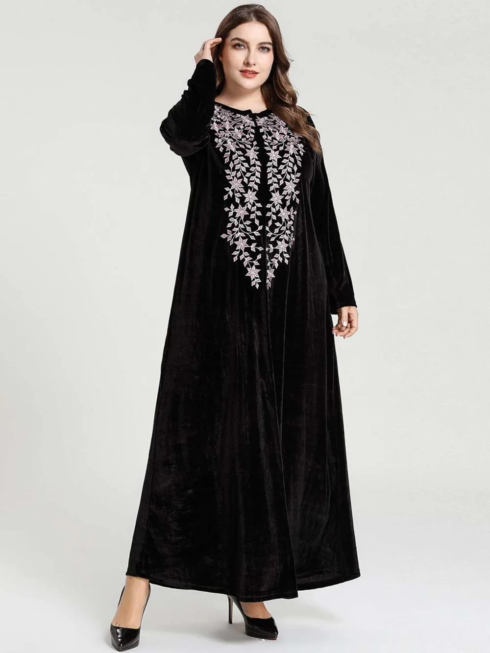 Hot Long Abaya Kimono Clothes Women Muslim Dresses For Dubai Girls | Тематическая одежда и униформа