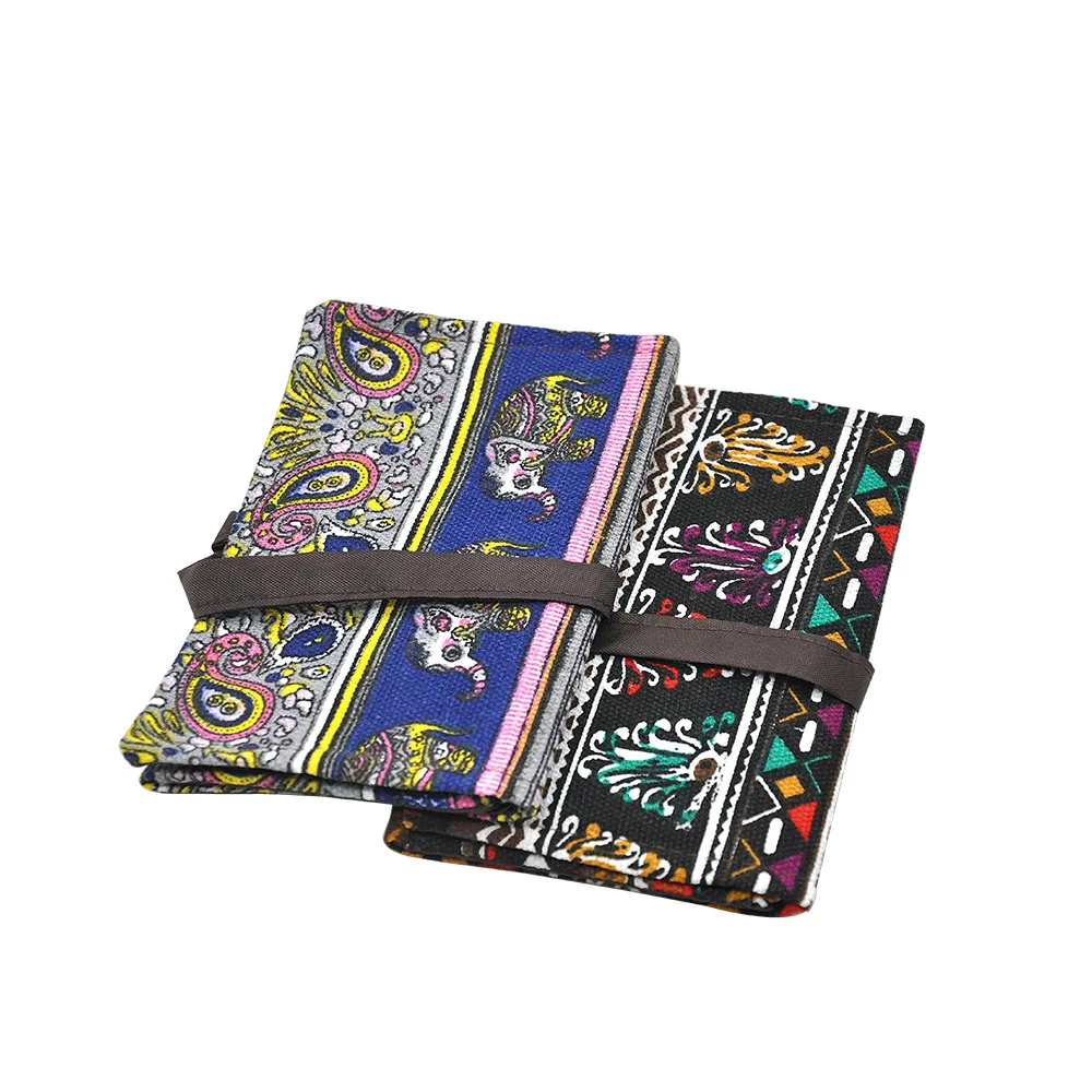 Креативная сумка для хранения табака в этническом стиле портативная двухслойная