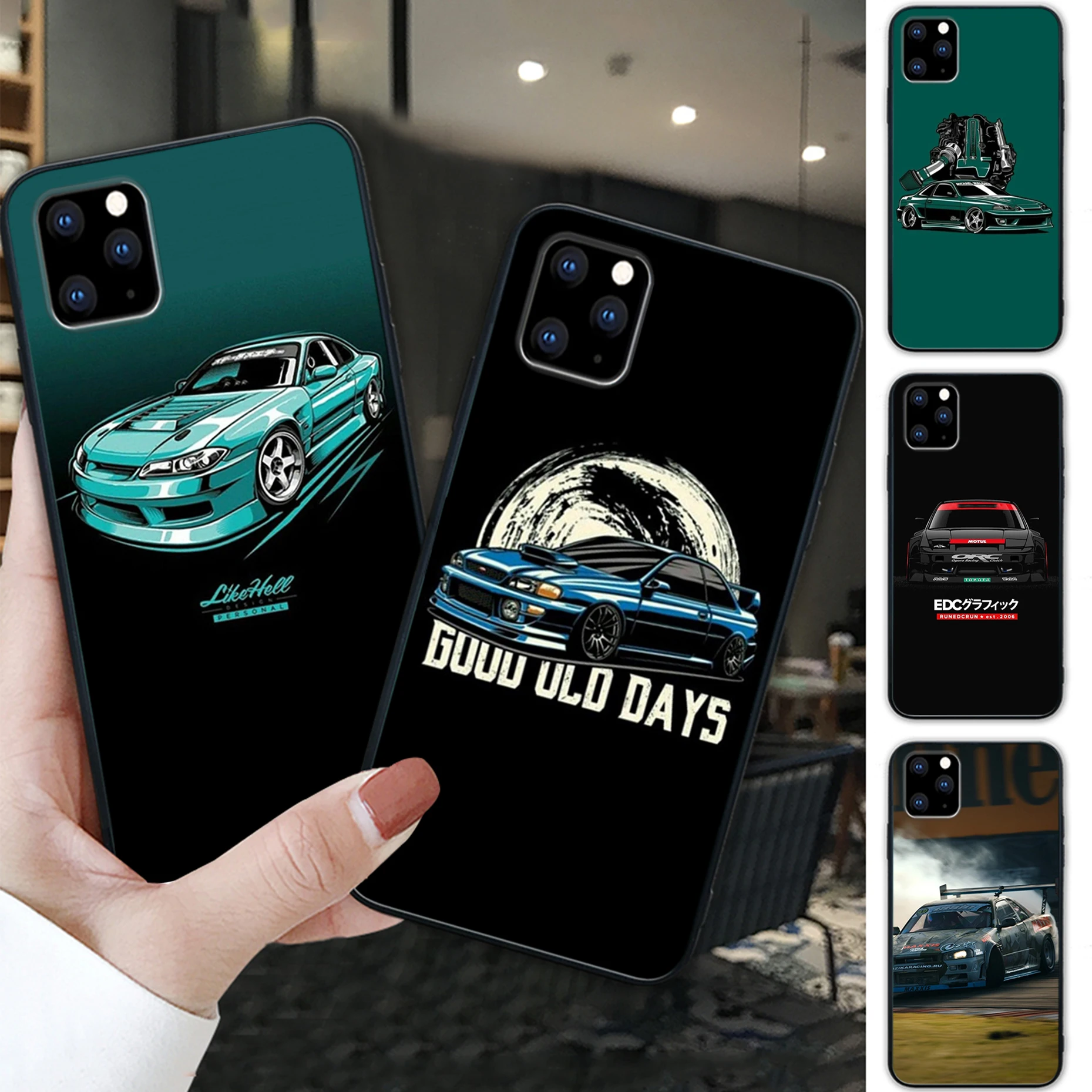 

Vip JDM Cars Auto Phone Case For Huawei P9 P10 P20 P30 P40 Pro Lite Psmart
