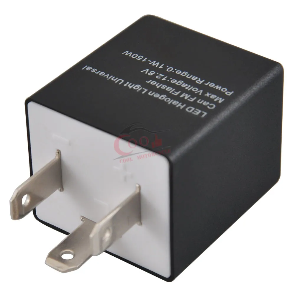 Универсальный 3 контактный регулируемый светодиодный поворотный сигнал 12