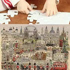 1000 шт. картина маслом для взрослых, Умная игрушка-головоломка для обучения, обучение, Парижская Цветочная улица