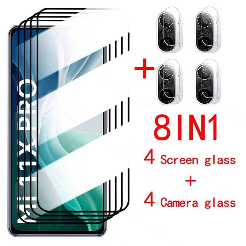 

For Xiaomi 11XPro Glass Full Screen Protective Glass For Xiaomi Mi 11 Lite 11i Camera Lens Glass Xiami Xaomi 11Lite 11X Pro Film