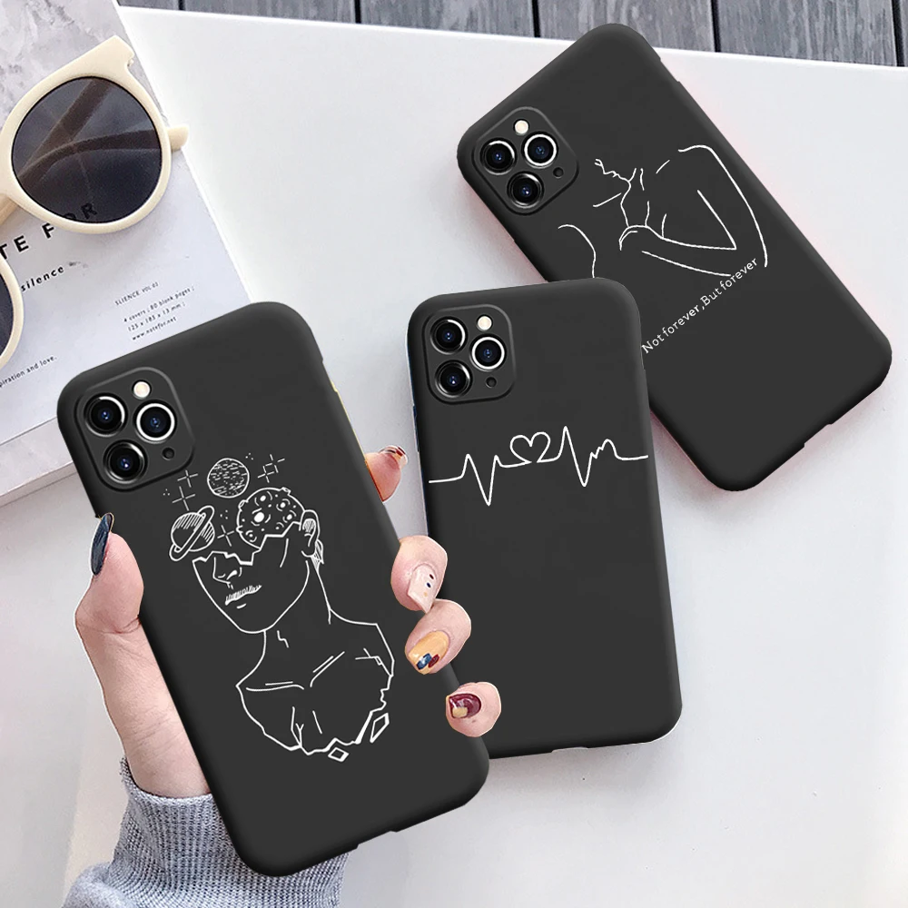 Чехол для iPhone 11 чехол со звездным небом телефона 12Pro Max 7 8Plus 6S X XS XR SE 2020 12 защитный