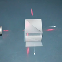 optical glass cube dichroic dispersion beam splitter prism splitting ratio 5050 for spectrometer experiment prisma