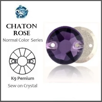 k9 glass Chaton Rose Shape стразы Sew On Rhinestones Flatback Glass Strass Sewing For leotards Wedding Dress | Дом и сад