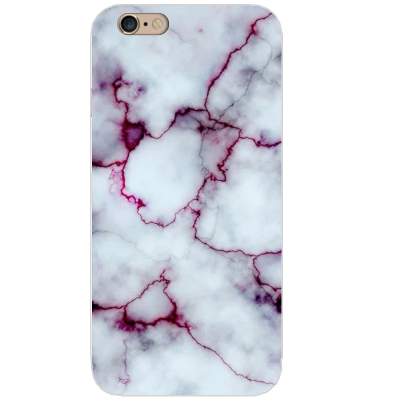 Marble Phone Cases For iPhone 6 S 6S 7 8 X XR XS Max Case Silicone Soft Back Cover Plus 5 SE |