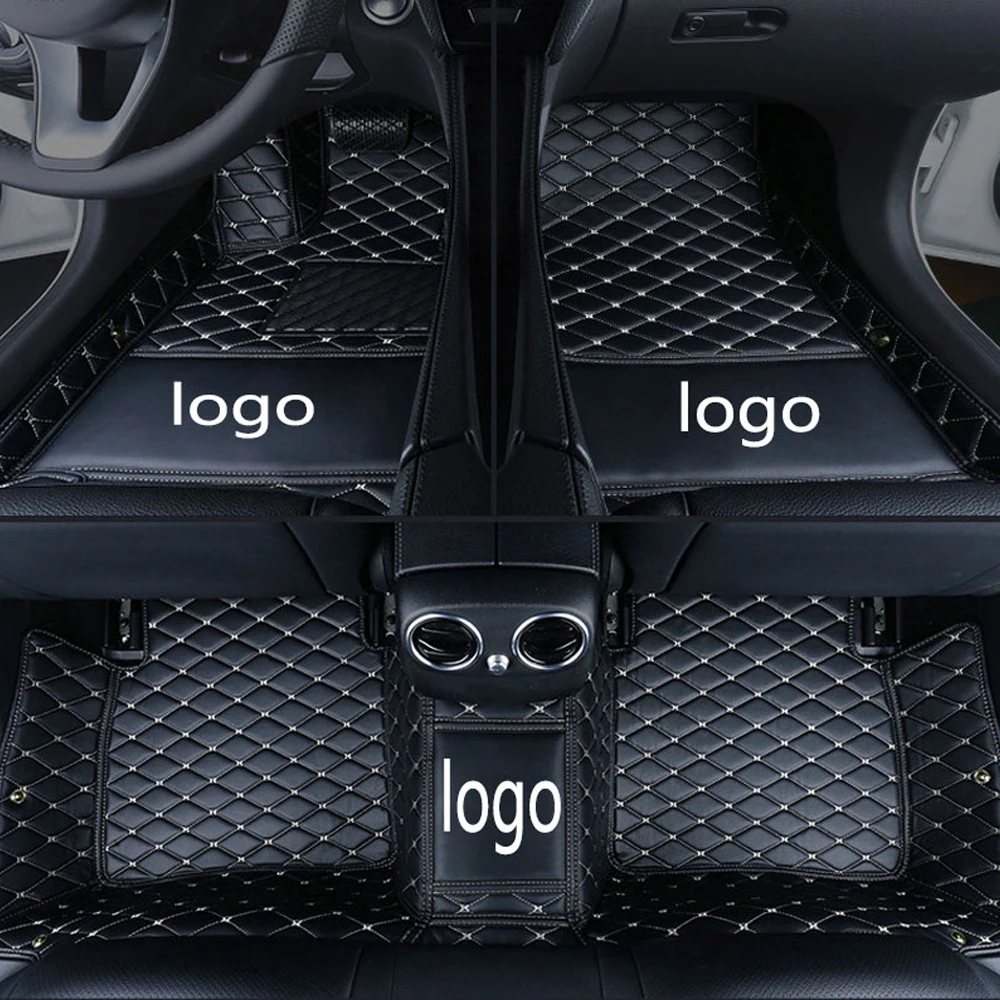 Car floor mats with Logo/Brand Logo specially for Audi Q5 5D waterproof foot case car styling rugs good carpet liners(2009-prese |