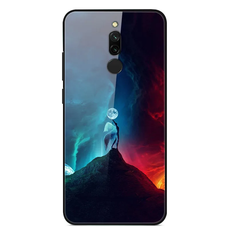 1205 14 Чехол H для huawei P30, жесткий стеклянный чехол для телефона huawei P30 Pro P30Pro, Мягкий бампер, закаленное P 30, пространство для Huawe P30 - Цвет: 1205 14