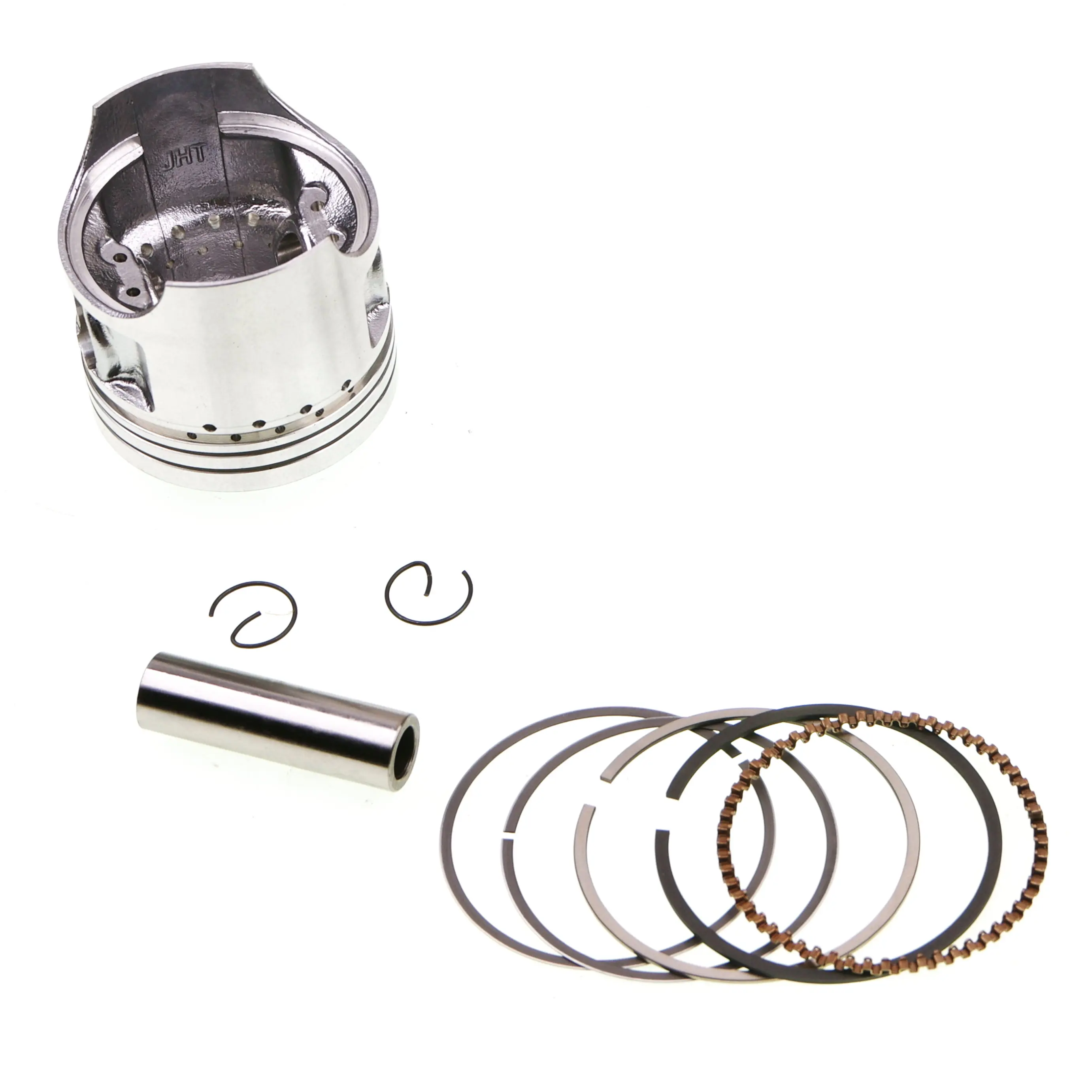 

Yimatzu Поршень двигателя мотоцикла Kit 57,5 мм для SUZUKI GN125 EN125 GS125 с большим отверстием