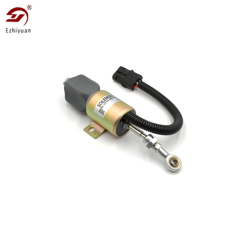 Ezhiyuan 1757ES 12E8UC3B1S2 24E8UC3B1S2 12 В 24 соленоид отключения топливного двигателя|Детали