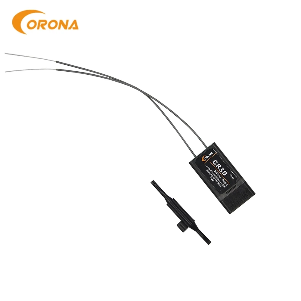 

Corona 2.4GHz CT3F DSSS 3 Channel RF Module & CR3D Receiver for Futaba 3PM 3PK Hitec Transmitter