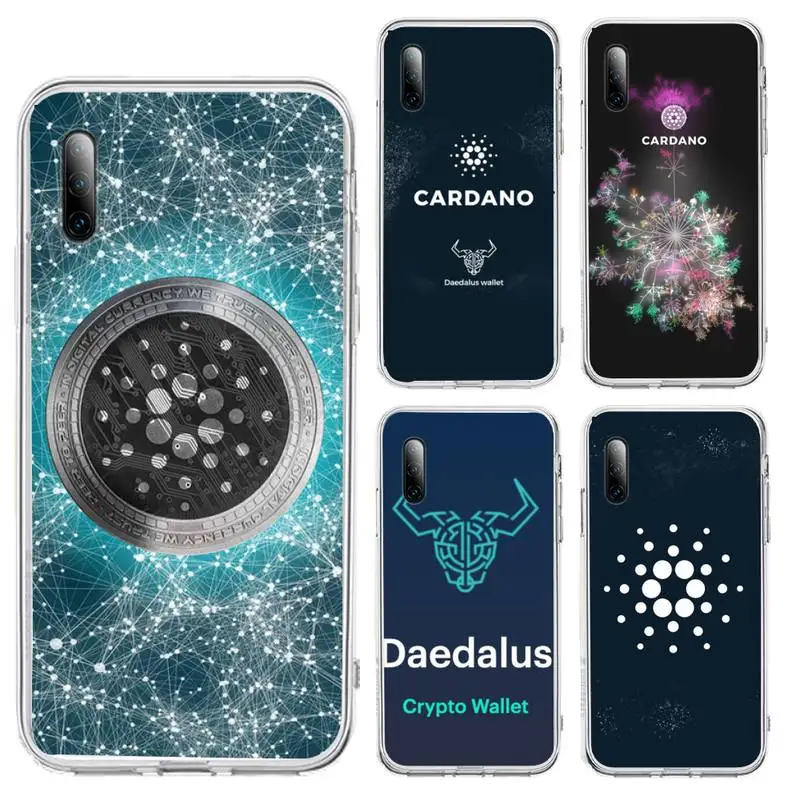 

Cardano Daedalus Phone Case For Samsung S8 S9 S10 S20 Note20 A71 A21s Plus S20Fe lite Transparent Nax Fundas Cover