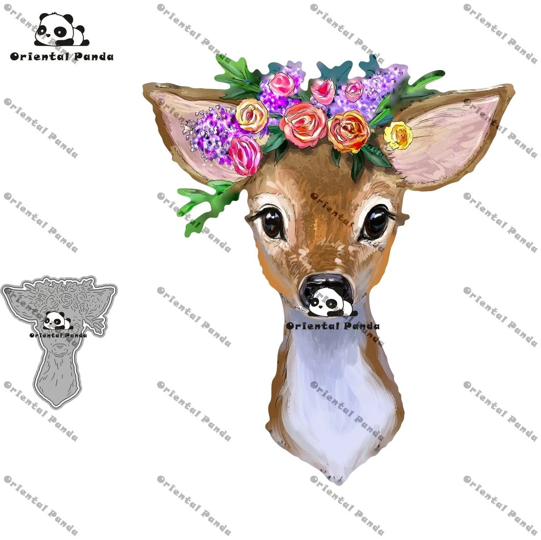 Новые штампы 2021 г., металлические штампы в виде цветочного оленя для дома в фургоне, «сделай сам», штамп для высечки альбомов, новинка, штамп для резки, рапбукинга 2021 с животными