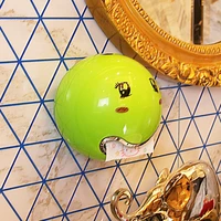 creative cartoon expression toilet waterproof paper towel storage box porch wall mounted key mobile phone magnetic storage rack