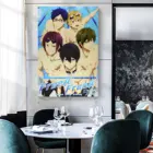 Бесплатно! Плакат и картина для плавания в стиле аниме иватоби, современный семейный Декор для спальни