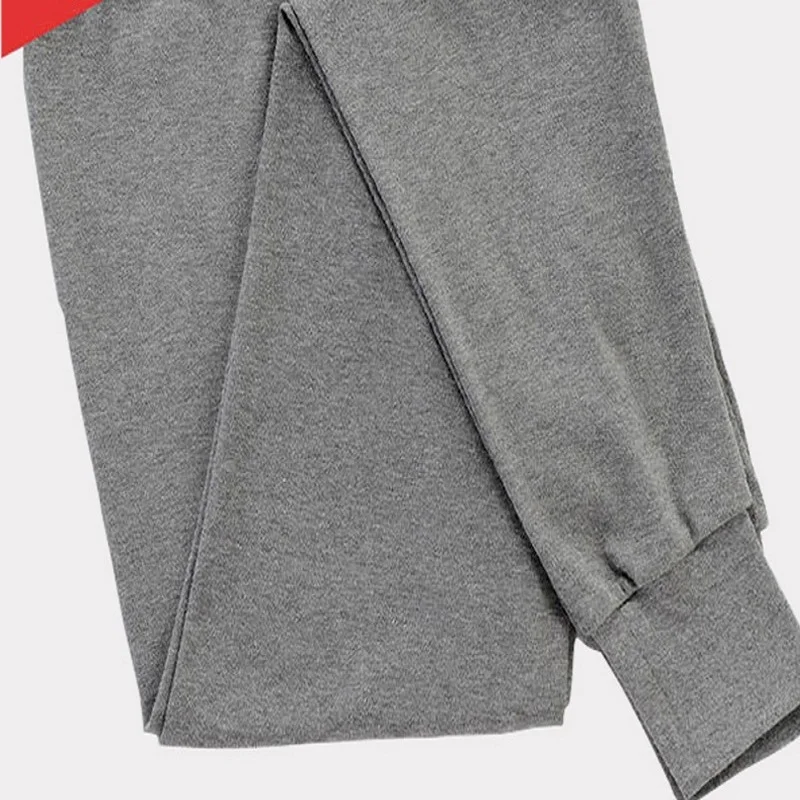 

Long Johns Warm Pants Male Single Pant for Autumn and Winter Size from L-5XL Suits Everyone Cotton for Weight to 100 kg S23