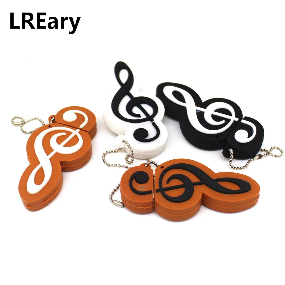 4 вида стилей с мультипликационным принтом в виде скрипичного ключа карту флэш