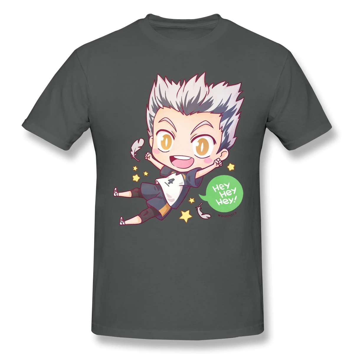 Мужская футболка Bokuto Kotaro топы на День отца haikyuu волейбол японская анимация
