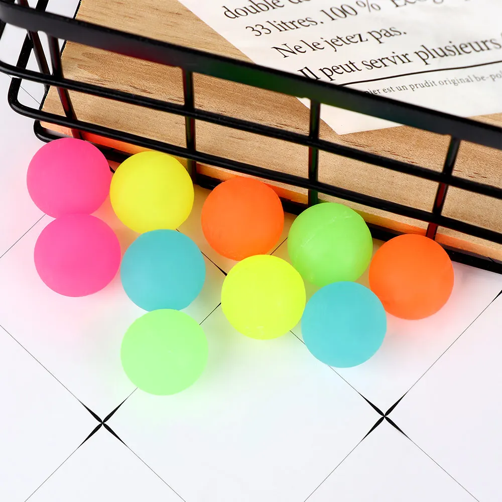 

10Pcs/lot Luminous Moonlight High Bounce Toy Balls Kids Gift Colorful Party Favor Decoration Kids Glow in the Dark Bouncing Ball