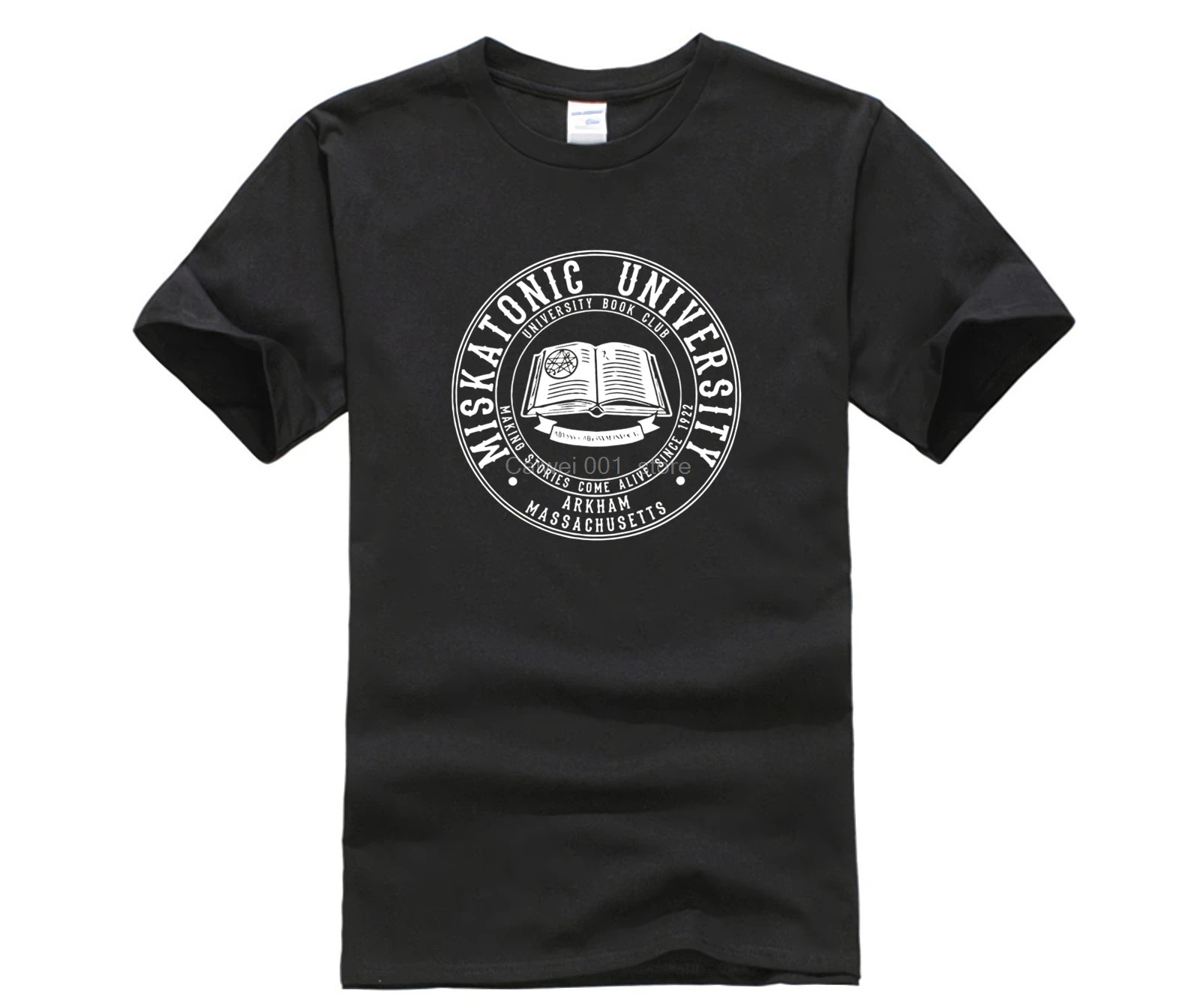 Мужская футболка с надписью Call Of Cthulhu Miskatonic университетский книжный клуб новинка