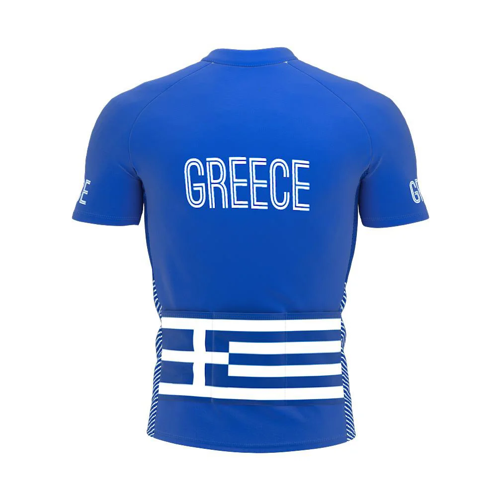 

2020 Greece Men Women classic cycling team short sleeved bike Road Mountain Race Clothing Maillot ciclismo outdoor bike jersey