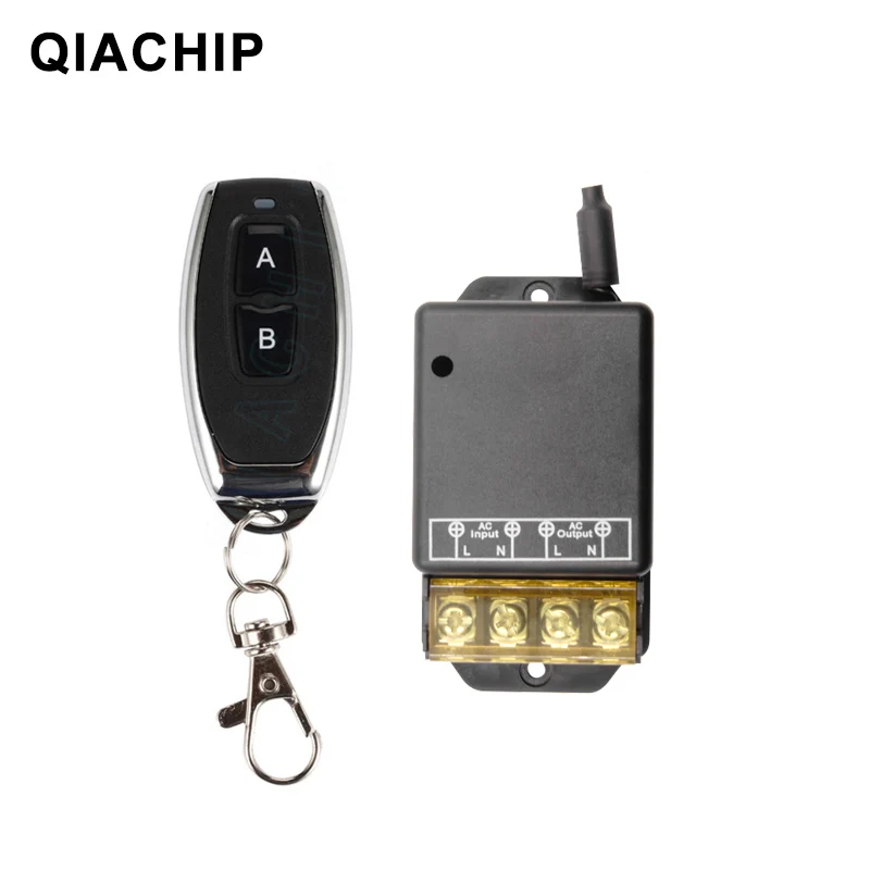 QIACHIP 433 Mhz универсальный Беспроводной удаленного Управление переключатель AC 110 V 220