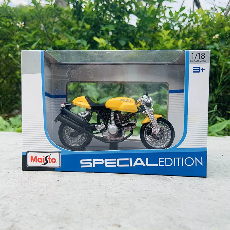 

Maisto 1:18 16 styles Ducati Sport 1000 original authorized simulation alloy motorcycle model toy car gift collection