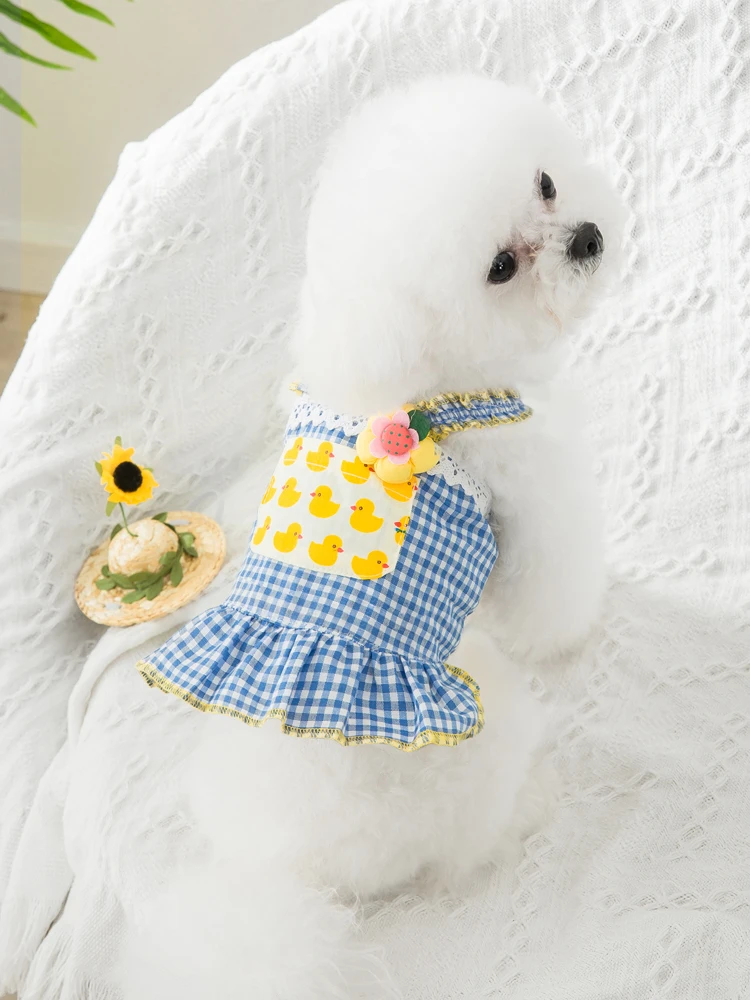 

Princess Suspender Dress Summer Thin Puppy Clothes Cat Teddy Bichon Summer Small Puppies Dog Costume Dogs Clothes