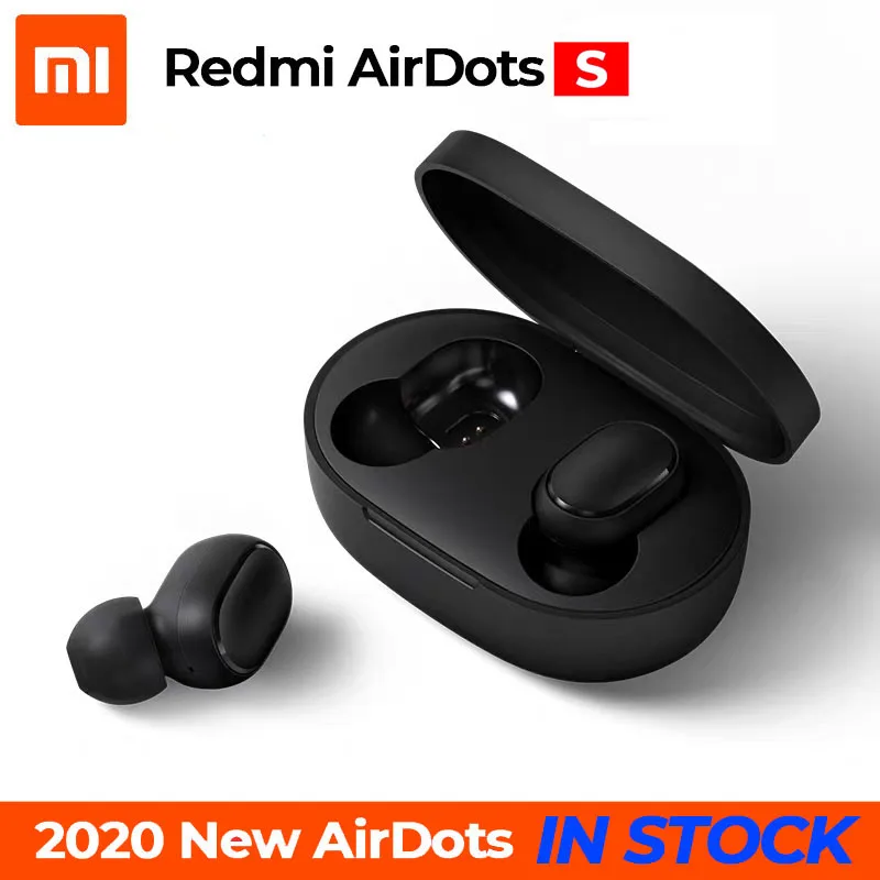 В наличии 2020 новые Xiaomi Redmi AirDots S левый правый режим с низким задержкой Mi 2 TWS Bluetooth