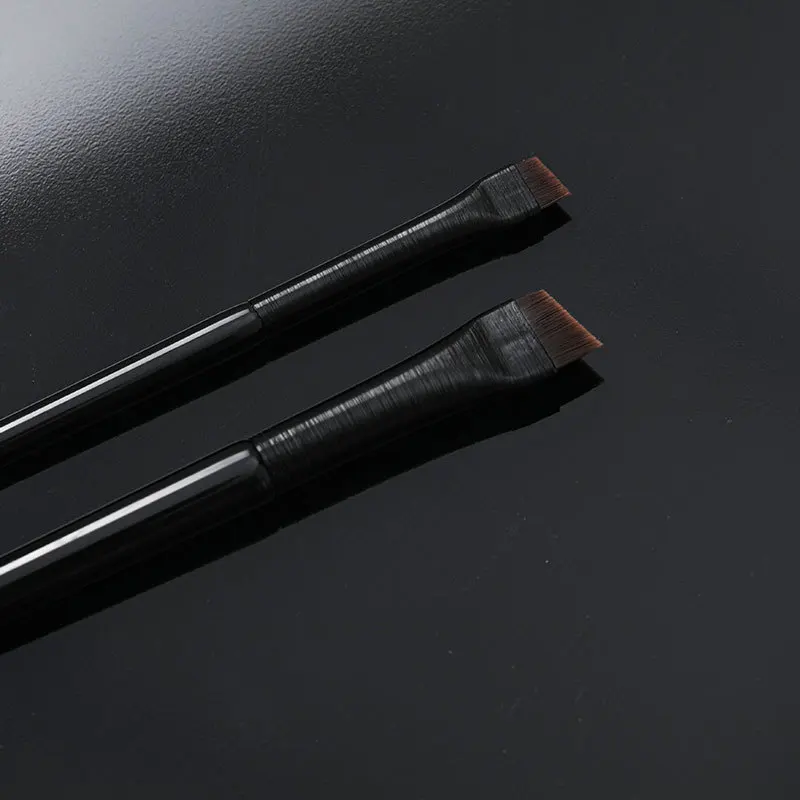 

2021new 1pc Super Thin Angled liner Make up brush Eye brow Synthetic hair Makeup brushes Fine Eyebrow sharp cosmetic tools