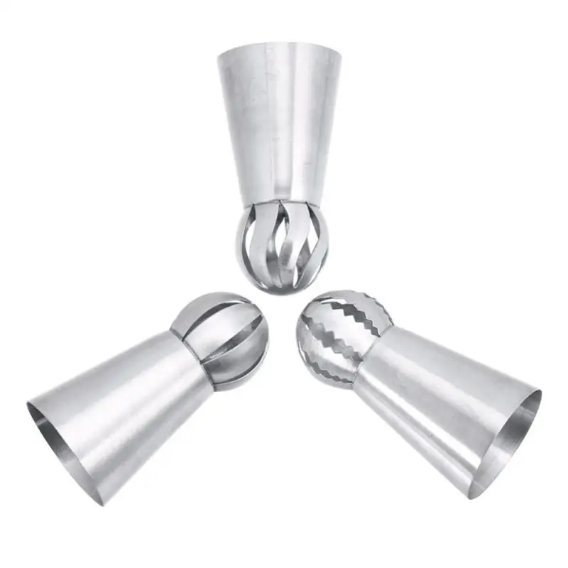 3 шт./компл. DIY Крем для Торта Глазурь выпечки украшения пиппинг комплект сопел