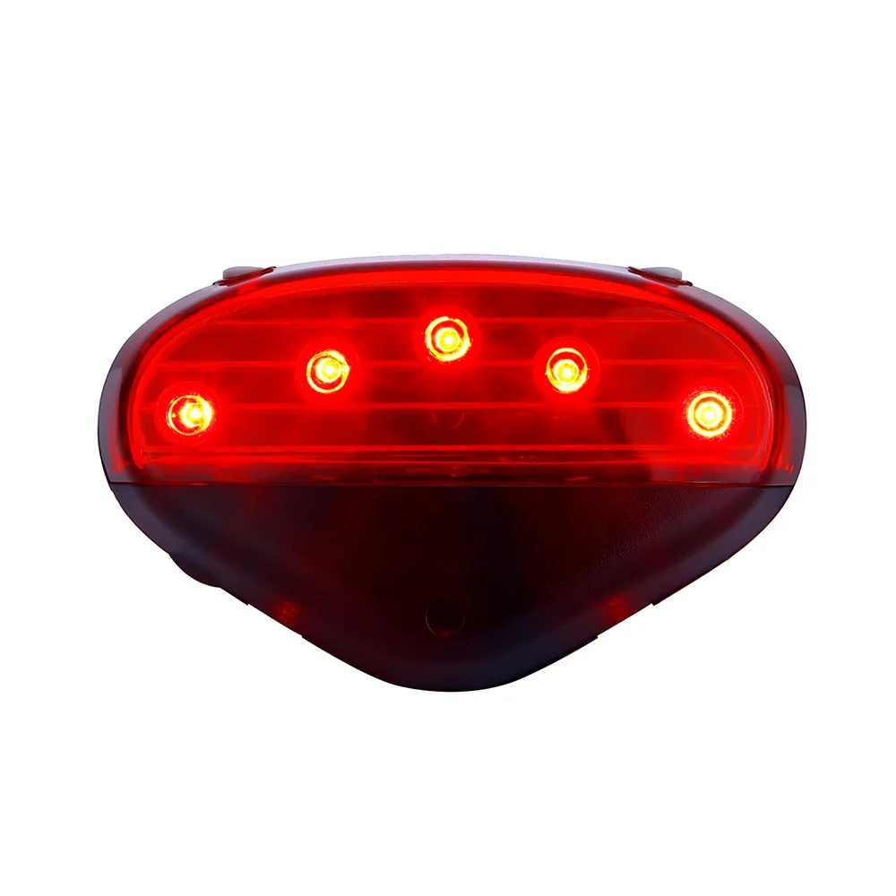 Светодиодный задний фонарь для велосипеда 2 Laser + 5 светодиодный MTB Предупреждение