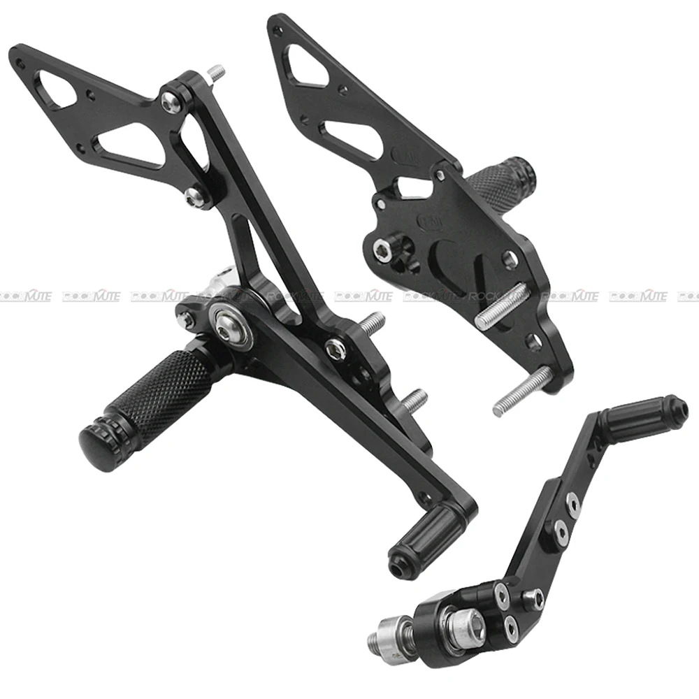 Мотоцикл Rearsets для Suzuki GSX R GSXR 1000 2009 2016 CNC регулируемая подножка подножки задний