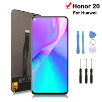 phone lcd touch screen digitizer replace for huawei honor 20 yal l21 lcd touch screen digitizer assembly with frame tools
