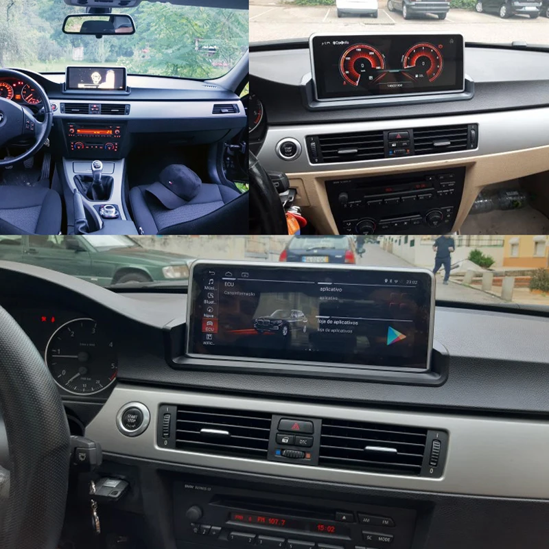 Автомагнитола 2 DIN idrive для BMW E90 E91 E92 E93 Android 10 IPS-экран радио навигация без DVD-плеера |
