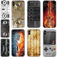 diy custom photo cover music dj mixer cases for asus zenfone max pro m1 rog phone 2 6 5 5z 4 lite l1 shot plus m2 phone case