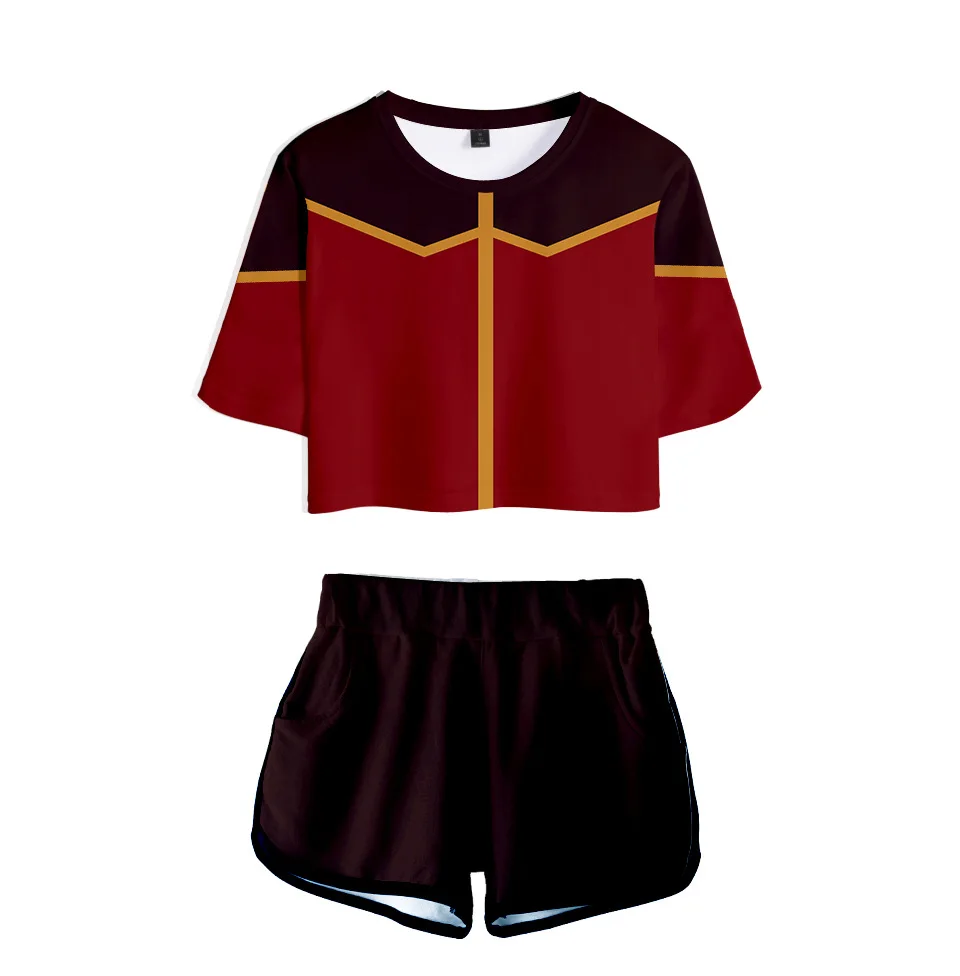 Аниме Аватар: Последний Костюм для косплея Airbender Aang Katara Sokka Azula TophBeifong Iroh Женский