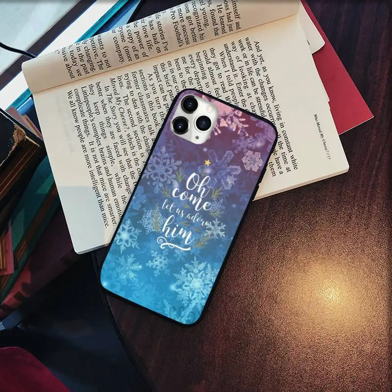 

Snowflake shine fashion color Phone Case for iPhone 11 12 pro XS MAX 8 7 6 6S Plus X 5S SE 2020 XR Soft silicone