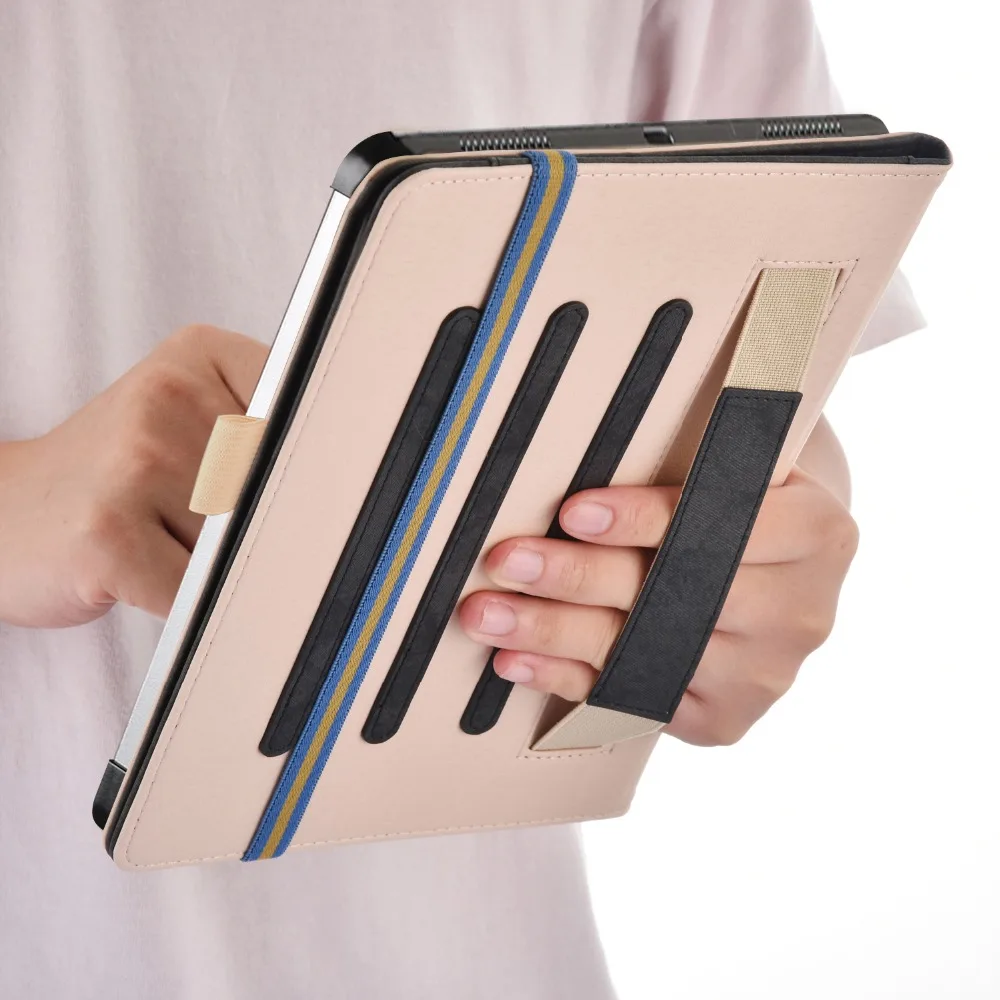 Кожаный чехол книжка с рамкой для iPad Pro 11 ''с отделением денег и ремешком карт +