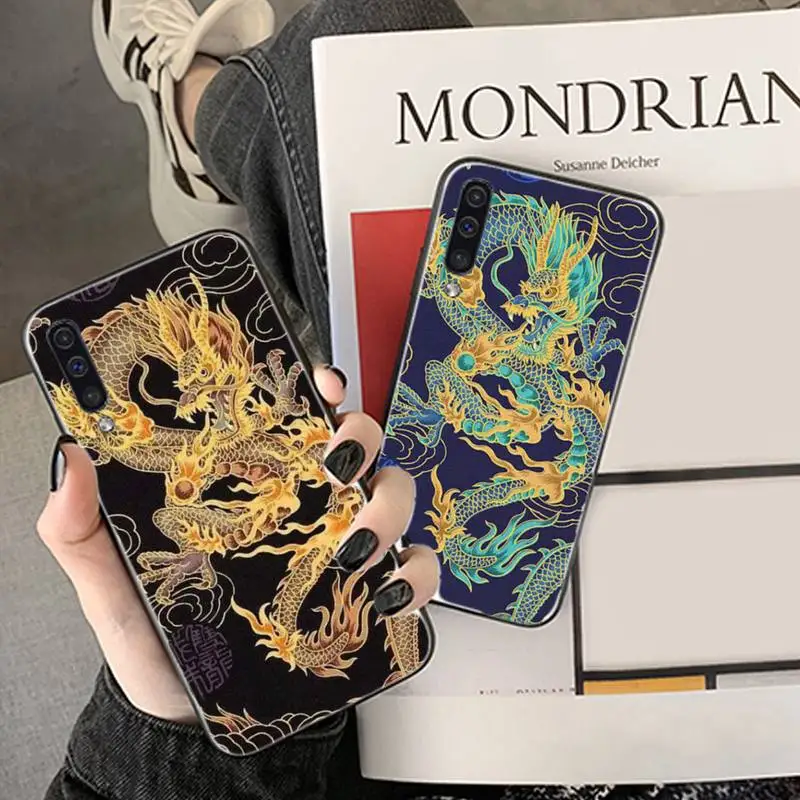 

Red Dragon Phone Case For Samsung Galaxy M10 20 30 A 40 50 70 71 6S A2 A6 A9 2018 J7 CORE PLUS STAR S10 5G C8